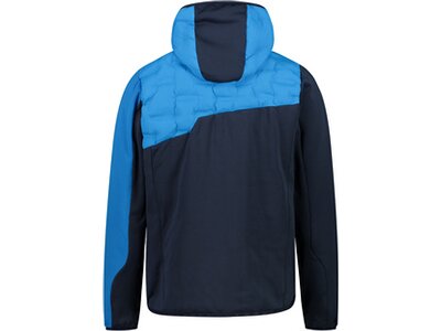 CMP Herren Kapuzensweat MAN HYBRID JACKET FIX HOOD Blau