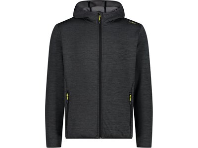 CMP Herren Kapuzensweat MAN JACKET FIX HOOD Schwarz