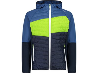 CMP Herren Kapuzensweat MAN HYBRID JACKET FIX HOOD Grün