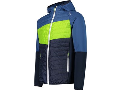 CMP Herren Kapuzensweat MAN HYBRID JACKET FIX HOOD Grün