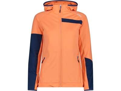 CMP Damen Kapuzensweat WOMAN JACKET FIX HOOD Orange