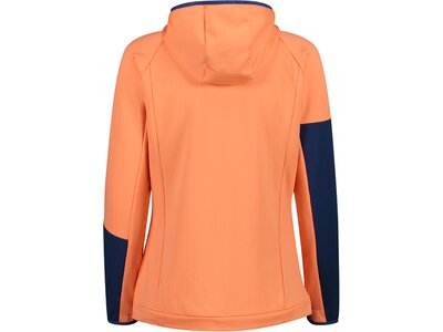 CMP Damen Kapuzensweat WOMAN JACKET FIX HOOD Orange