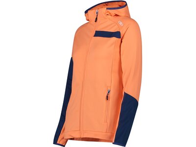 CMP Damen Kapuzensweat WOMAN JACKET FIX HOOD Orange