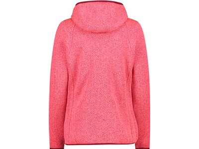 CMP Damen Kapuzensweat WOMAN JACKET FIX HOOD Pink