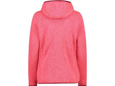 CMP Damen Kapuzensweat WOMAN JACKET FIX HOOD Pink