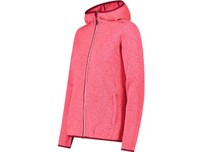 CMP Damen Kapuzensweat WOMAN JACKET FIX HOOD Pink