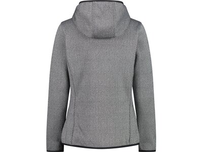 CMP Damen Kapuzensweat WOMAN JACKET HYBRID FIX HOOD Grau