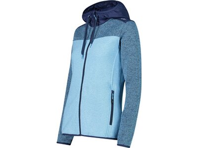 CMP Damen Kapuzensweat WOMAN FIX HOOD JACKET Blau