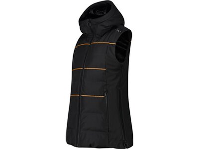 CMP Damen Weste WOMAN VEST FIX HOOD Schwarz