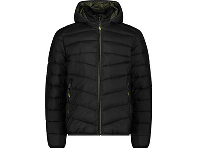 CMP Herren Jacke MAN JACKET SNAPS HOOD Schwarz