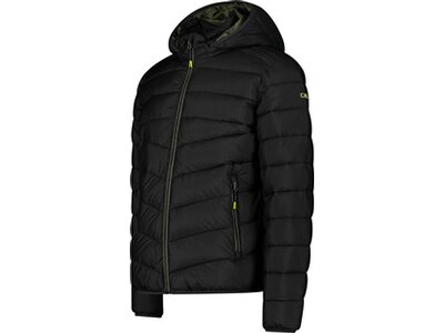 CMP Herren Jacke MAN JACKET SNAPS HOOD Schwarz