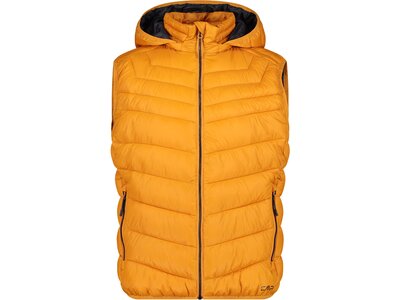 CMP Herren Weste MAN VEST SNAPS HOOD Orange