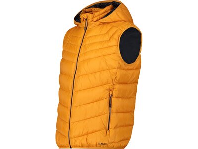 CMP Herren Weste MAN VEST SNAPS HOOD Orange