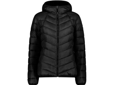 CMP Damen Jacke WOMAN JACKET FIX HOOD Schwarz