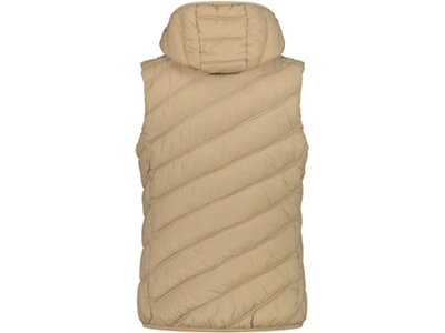 CMP Damen Weste WOMAN VEST FIX HOOD Braun