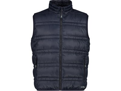 CMP Herren Weste MAN VEST SNAPS HOOD Blau
