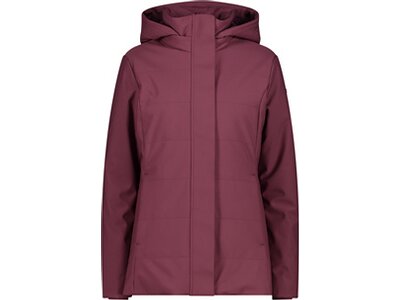 CMP Damen Jacke WOMAN LONG JACKET ZIP HOOD Pink