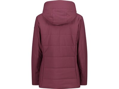 CMP Damen Jacke WOMAN LONG JACKET ZIP HOOD Pink