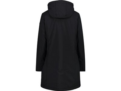 CMP Damen Jacke WOMAN COAT ZIP HOOD Schwarz