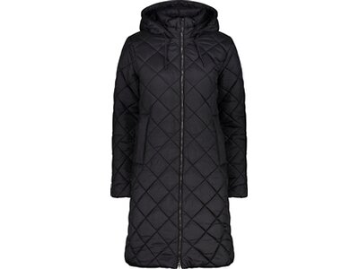 CMP Damen Jacke WOMAN COAT FIX HOOD Schwarz