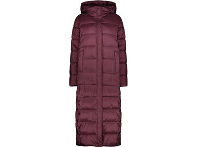 CMP Damen Jacke WOMAN LONG COAT FIX HOOD Pink