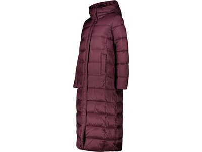 CMP Damen Jacke WOMAN LONG COAT FIX HOOD Pink