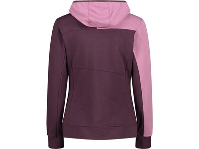 CMP Damen Kapuzensweat WOMAN JACKET FIX HOOD Grau