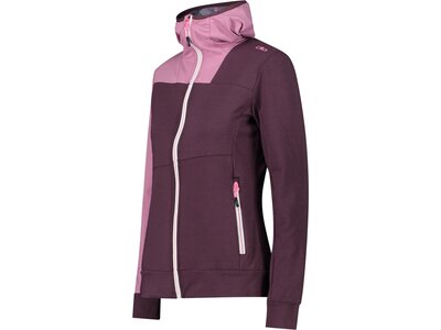 CMP Damen Kapuzensweat WOMAN JACKET FIX HOOD Grau