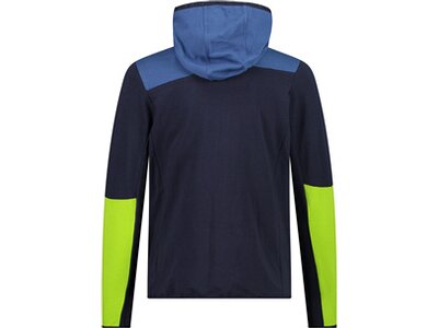 CMP Herren Kapuzensweat MAN HYBRID JACKET FIX HOOD Blau