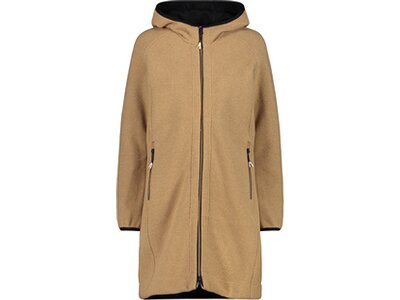 CMP Damen Kapuzensweat WOMAN PARKA FIX HOOD Braun