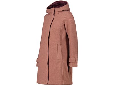 CMP Damen Kapuzensweat WOMAN COAT FIX HOOD Braun