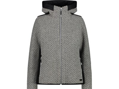 CMP Damen Kapuzensweat WOMAN JACKET FIX HOOD Grau