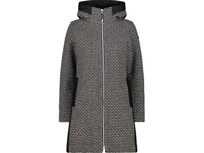 CMP Damen Kapuzensweat WOMAN COAT FIX HOOD Grau