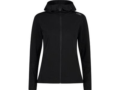 CMP Damen Kapuzensweat WOMAN JACKET FIX HOOD Schwarz