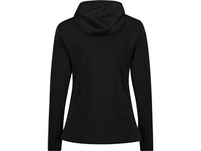 CMP Damen Kapuzensweat WOMAN JACKET FIX HOOD Schwarz