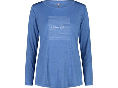 CMP Damen Shirt WOMAN T-SHIRT Blau