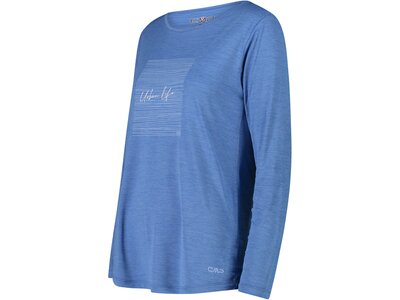 CMP Damen Shirt WOMAN T-SHIRT Blau