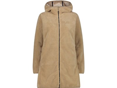 CMP Damen Kapuzensweat WOMAN PARKA FIX HOOD Braun