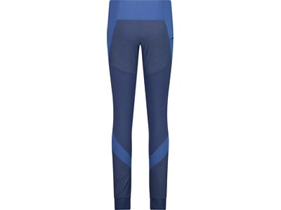 CMP Damen Keilhose WOMAN HYBRID PANT TIGHT Blau