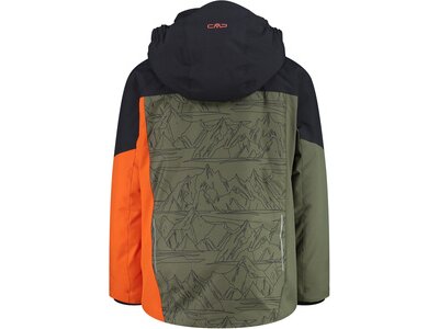 CMP Kinder Jacke KID JACKET FIX HOOD Grün