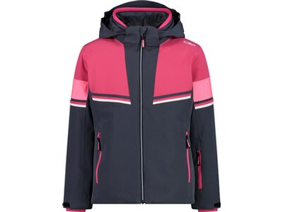 CMP Kinder Jacke KID G JACKET SNAPS HOOD Grau
