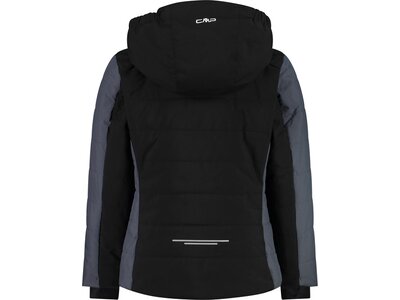 CMP Kinder Jacke KID G JACKET FIX HOOD Schwarz