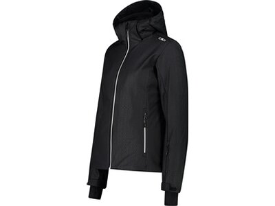 CMP Damen Jacke WOMAN JACKET ZIP HOOD Schwarz