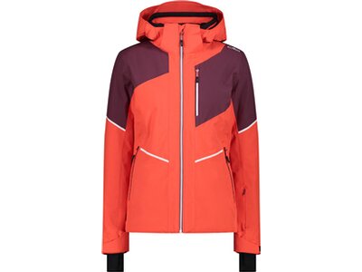 CMP Damen Jacke WOMAN JACKET ZIP HOOD Rot