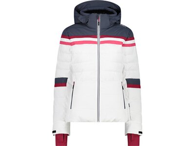 CMP Damen Jacke WOMAN JACKET FIX HOOD Weiß
