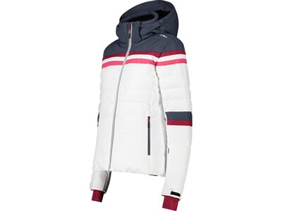 CMP Damen Jacke WOMAN JACKET FIX HOOD Weiß