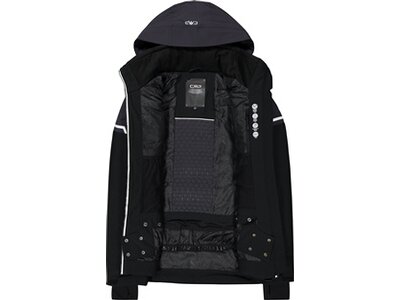 CMP Herren Jacke MAN JACKET ZIP HOOD Schwarz