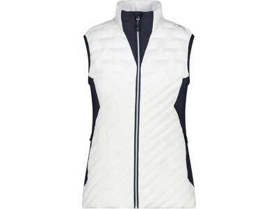 CMP Damen Weste WOMAN VEST HYBRID Weiß