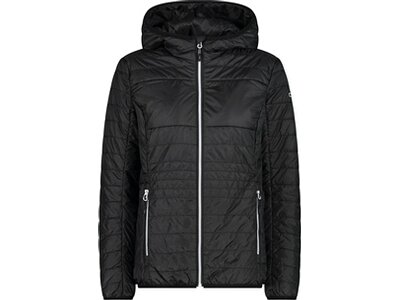 CMP Damen Jacke WOMAN JACKET FIX HOOD Schwarz