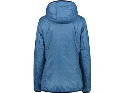 CMP Damen Jacke WOMAN REVERSE JACKET FIX HOOD Blau